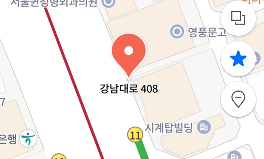핀 찍기 모바일